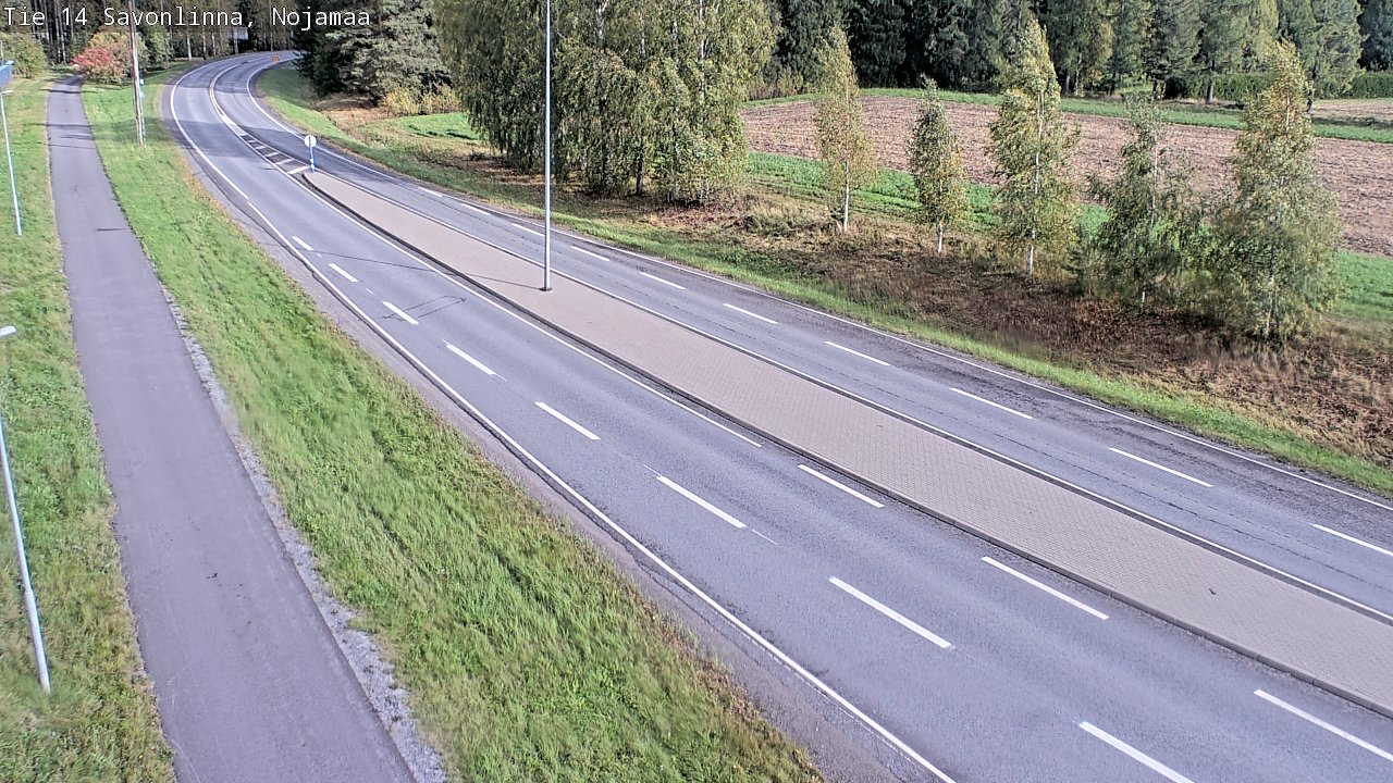Kelikamerat Kuva Tie 14 Savonlinna, Nojanmaa, Savonlinna, Etelä-Savo
