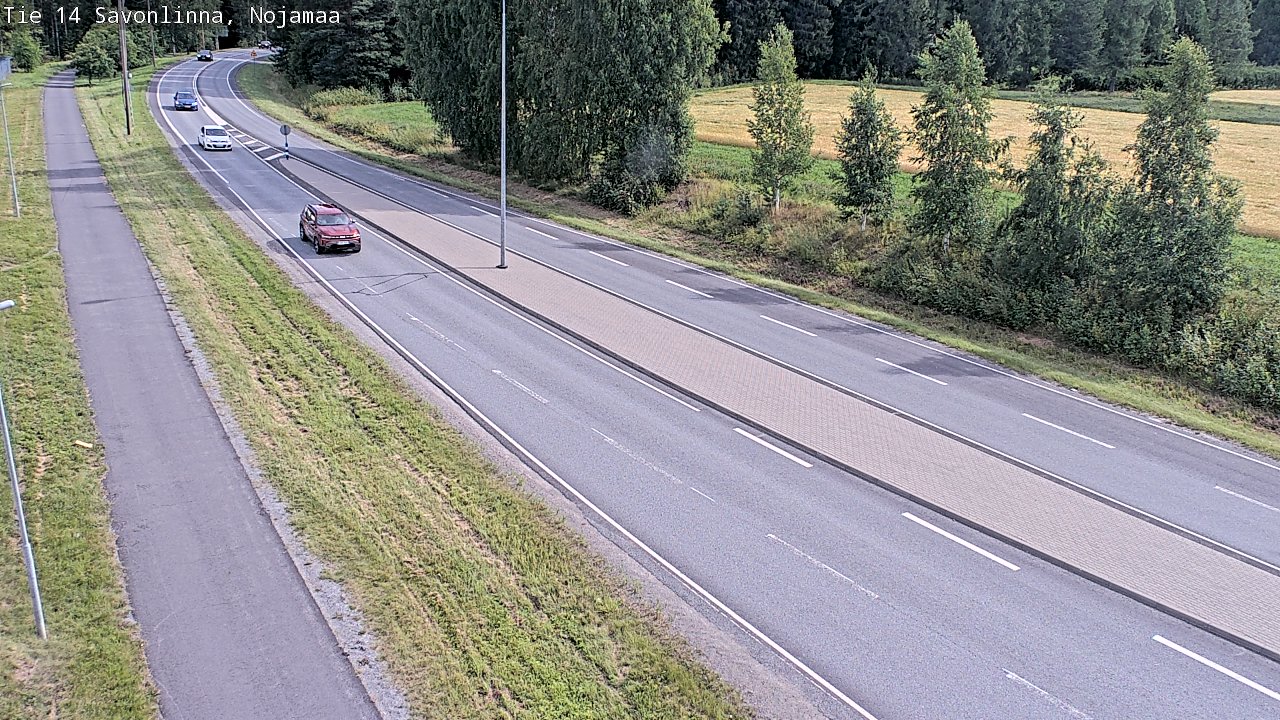 Kelikamerat Kuva Tie 14 Savonlinna, Nojanmaa, Savonlinna, Etelä-Savo