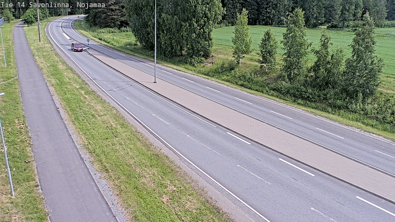 Kelikamerat Kuva Tie 14 Savonlinna, Nojanmaa, Savonlinna, Etelä-Savo