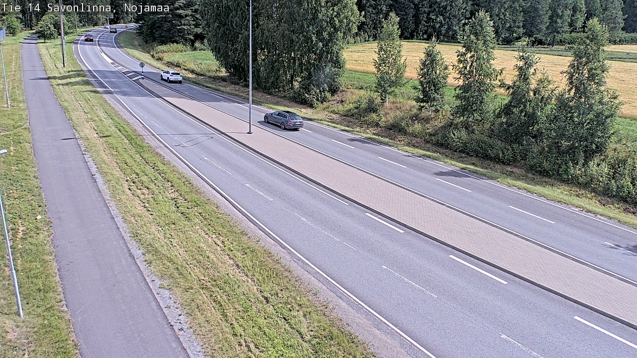 Kelikamerat Kuva Tie 14 Savonlinna, Nojanmaa, Savonlinna, Etelä-Savo