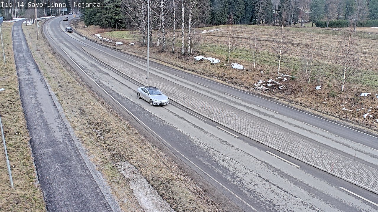 Weather Camera Image Road 14 Savonlinna, Nojanmaa, Savonlinna, Etelä-Savo