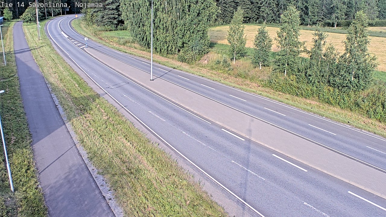 Kelikamerat Kuva Tie 14 Savonlinna, Nojanmaa, Savonlinna, Etelä-Savo