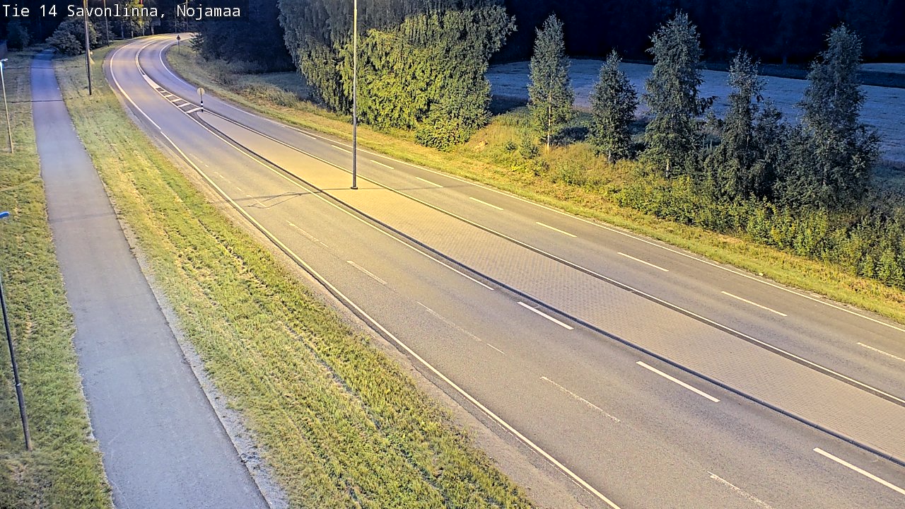 Kelikamerat Kuva Tie 14 Savonlinna, Nojanmaa, Savonlinna, Etelä-Savo