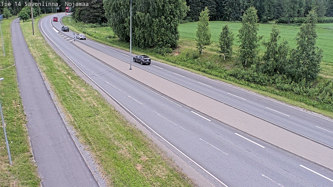 Kelikamerat Kuva Tie 14 Savonlinna, Nojanmaa, Savonlinna, Etelä-Savo