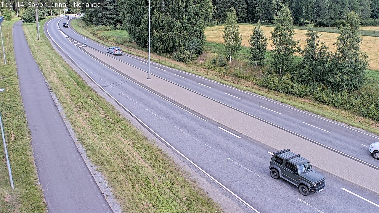 Kelikamerat Kuva Tie 14 Savonlinna, Nojanmaa, Savonlinna, Etelä-Savo