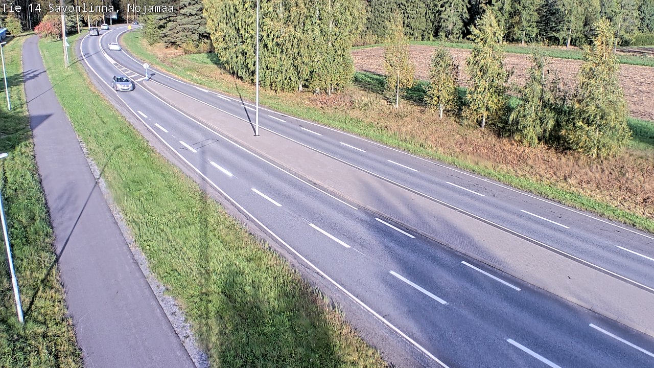Kelikamerat Kuva Tie 14 Savonlinna, Nojanmaa, Savonlinna, Etelä-Savo