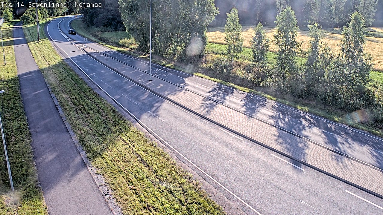 Kelikamerat Kuva Tie 14 Savonlinna, Nojanmaa, Savonlinna, Etelä-Savo