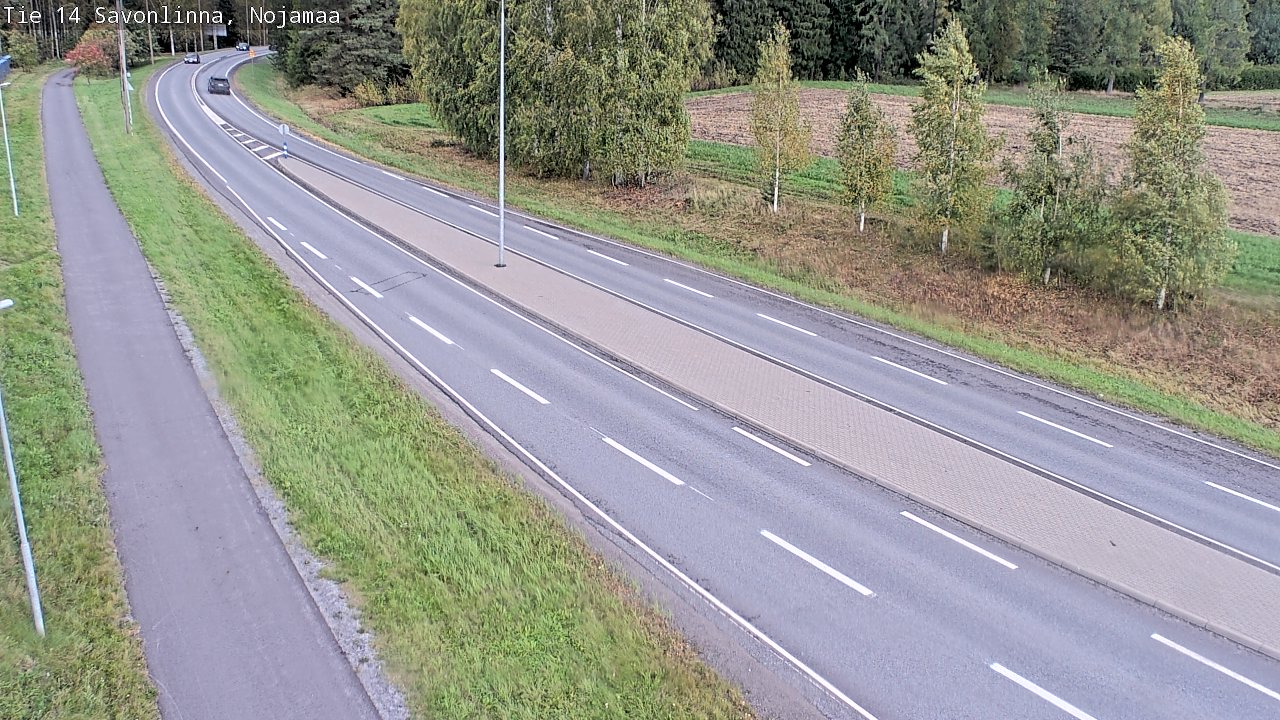 Kelikamerat Kuva Tie 14 Savonlinna, Nojanmaa, Savonlinna, Etelä-Savo