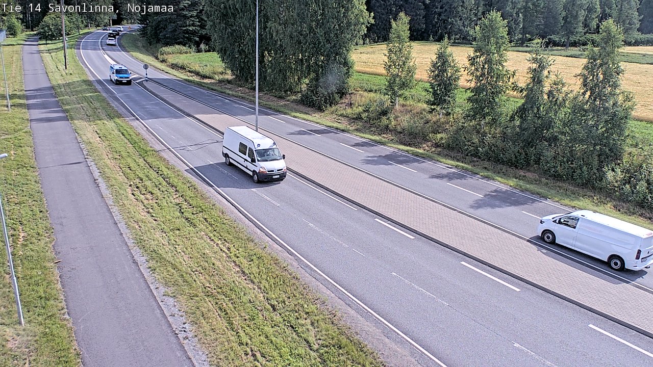 Kelikamerat Kuva Tie 14 Savonlinna, Nojanmaa, Savonlinna, Etelä-Savo
