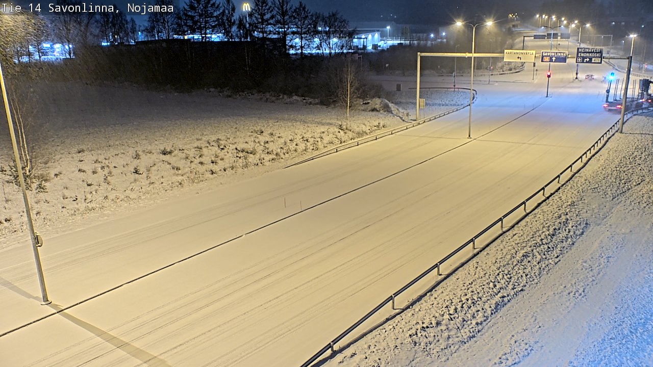 Kelikamerat Kuva Tie 14 Savonlinna, Nojanmaa, Savonlinna, Etelä-Savo