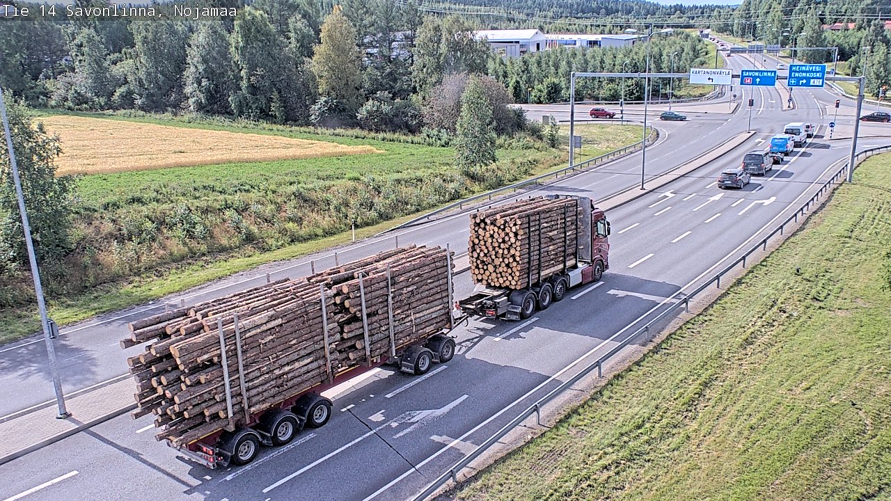Kelikamerat Kuva Tie 14 Savonlinna, Nojanmaa, Savonlinna, Etelä-Savo