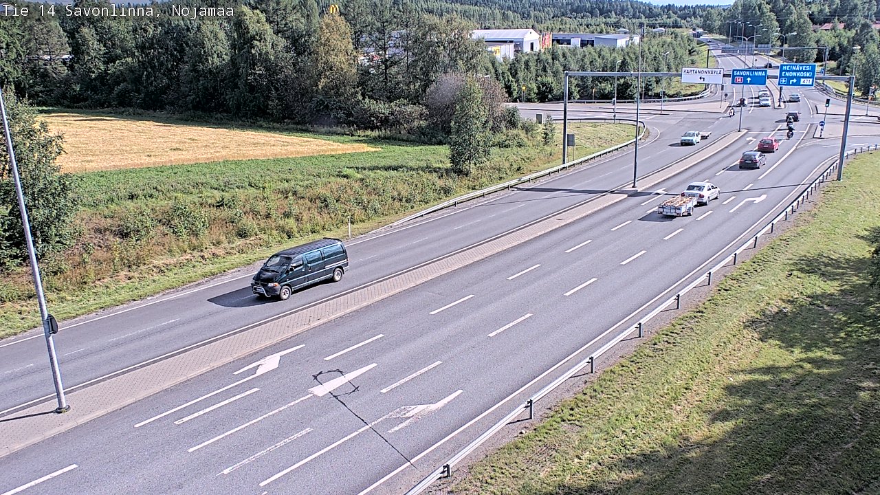 Kelikamerat Kuva Tie 14 Savonlinna, Nojanmaa, Savonlinna, Etelä-Savo