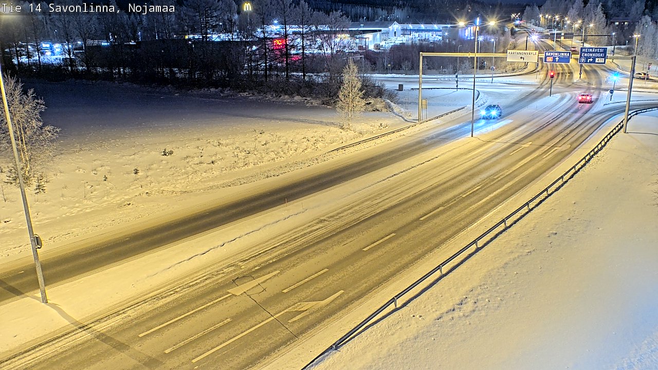 Kelikamerat Kuva Tie 14 Savonlinna, Nojanmaa, Savonlinna, Etelä-Savo