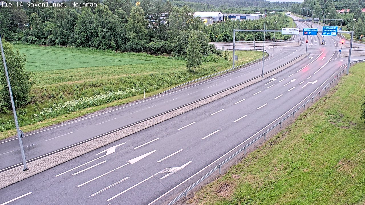 Kelikamerat Kuva Tie 14 Savonlinna, Nojanmaa, Savonlinna, Etelä-Savo