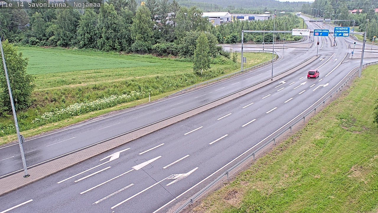 Kelikamerat Kuva Tie 14 Savonlinna, Nojanmaa, Savonlinna, Etelä-Savo