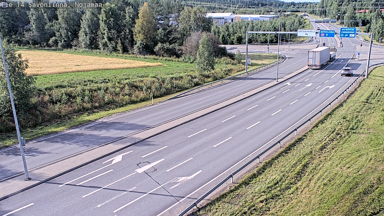 Kelikamerat Kuva Tie 14 Savonlinna, Nojanmaa, Savonlinna, Etelä-Savo