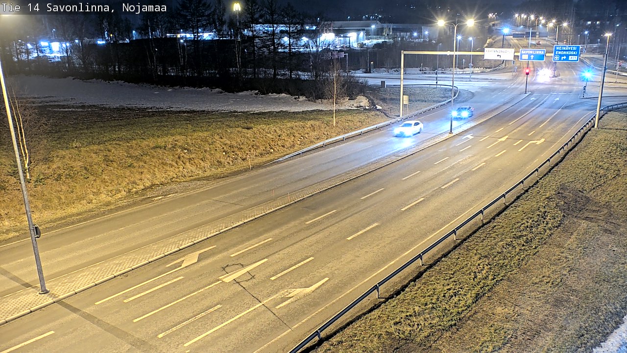 Weather Camera Image Road 14 Savonlinna, Nojanmaa, Savonlinna, Etelä-Savo