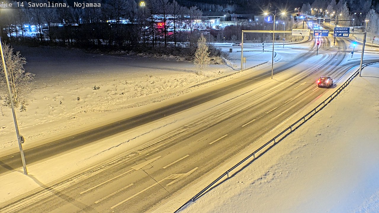 Kelikamerat Kuva Tie 14 Savonlinna, Nojanmaa, Savonlinna, Etelä-Savo