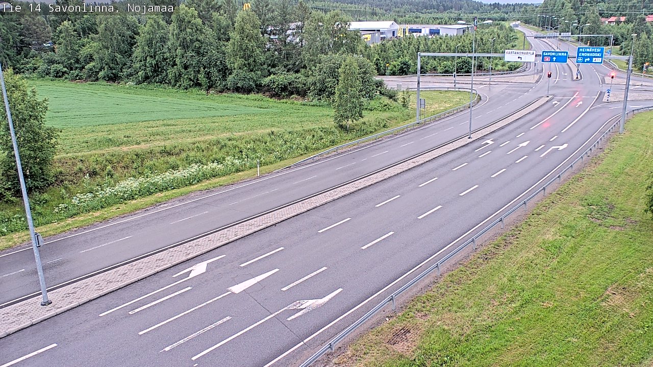 Kelikamerat Kuva Tie 14 Savonlinna, Nojanmaa, Savonlinna, Etelä-Savo