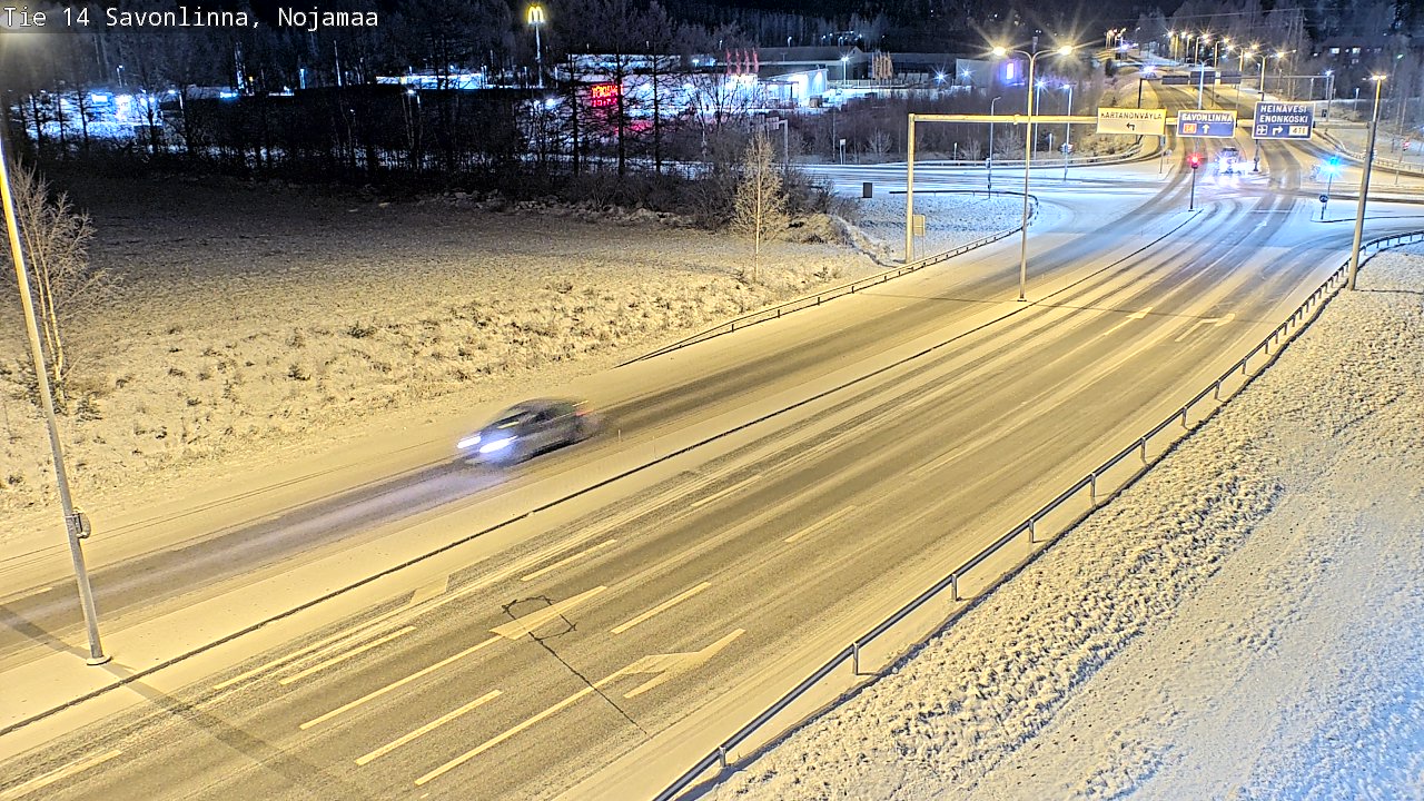 Kelikamerat Kuva Tie 14 Savonlinna, Nojanmaa, Savonlinna, Etelä-Savo