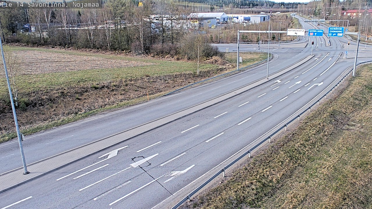 Kelikamerat Kuva Tie 14 Savonlinna, Nojanmaa, Savonlinna, Etelä-Savo