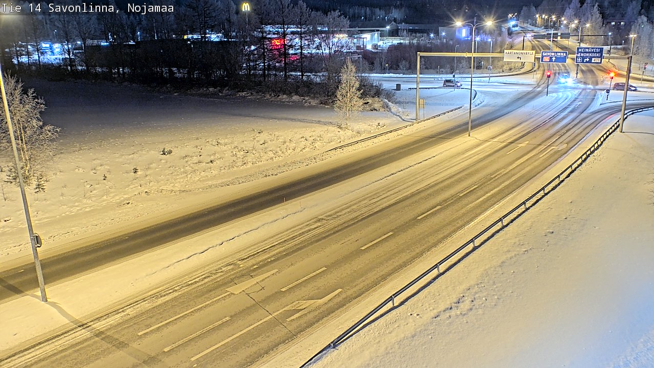 Kelikamerat Kuva Tie 14 Savonlinna, Nojanmaa, Savonlinna, Etelä-Savo