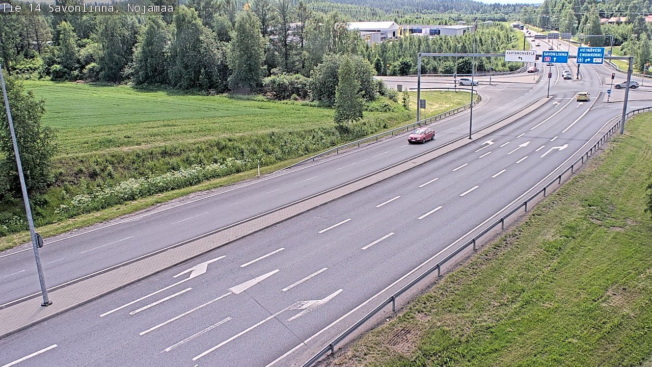 Kelikamerat Kuva Tie 14 Savonlinna, Nojanmaa, Savonlinna, Etelä-Savo