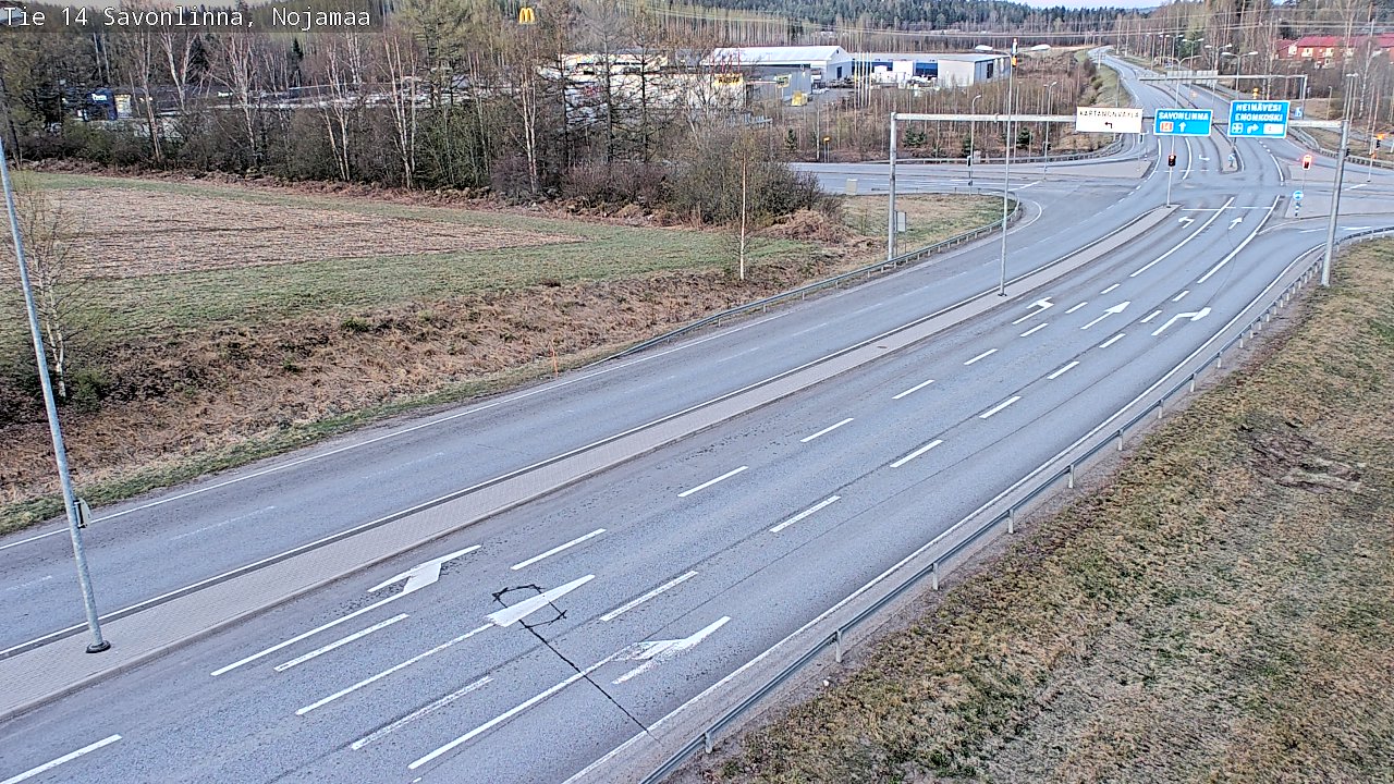 Kelikamerat Kuva Tie 14 Savonlinna, Nojanmaa, Savonlinna, Etelä-Savo