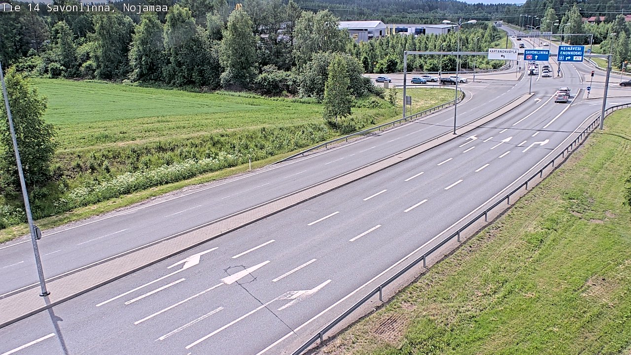 Kelikamerat Kuva Tie 14 Savonlinna, Nojanmaa, Savonlinna, Etelä-Savo