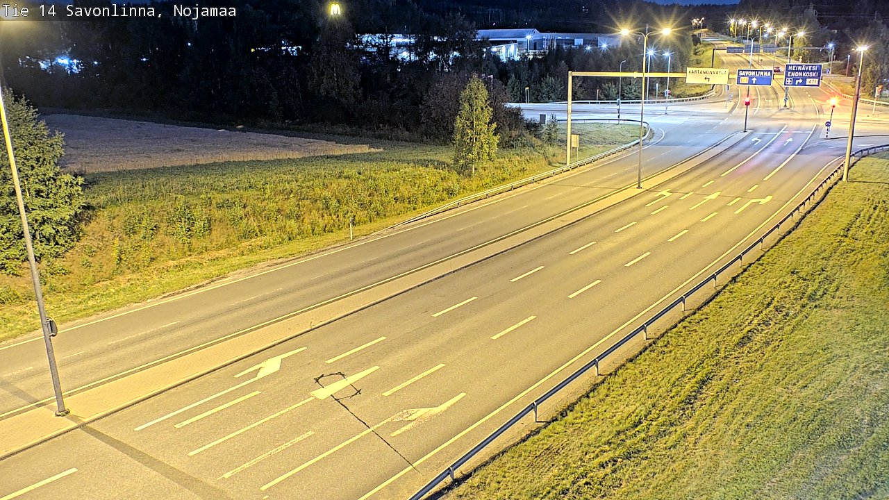 Kelikamerat Kuva Tie 14 Savonlinna, Nojanmaa, Savonlinna, Etelä-Savo
