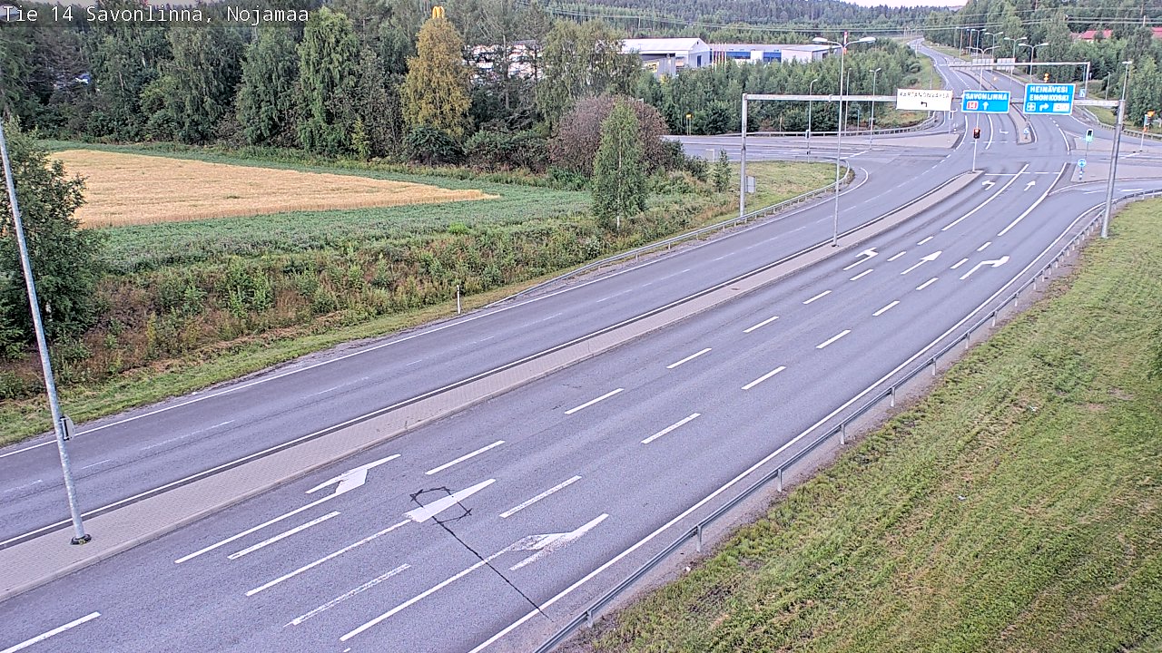 Kelikamerat Kuva Tie 14 Savonlinna, Nojanmaa, Savonlinna, Etelä-Savo