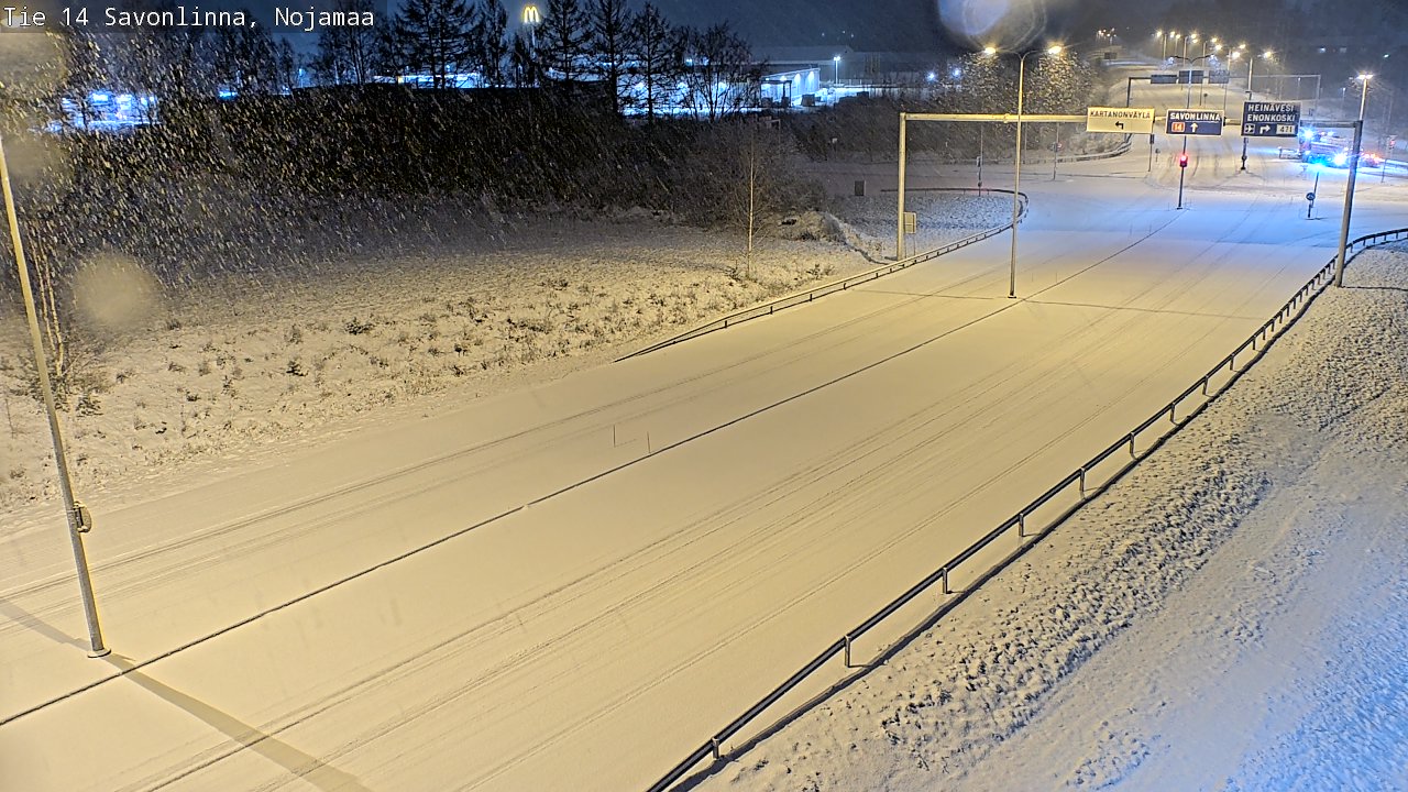 Kelikamerat Kuva Tie 14 Savonlinna, Nojanmaa, Savonlinna, Etelä-Savo