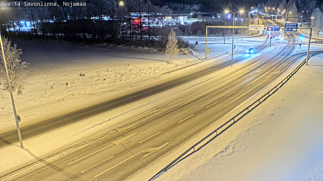 Kelikamerat Kuva Tie 14 Savonlinna, Nojanmaa, Savonlinna, Etelä-Savo