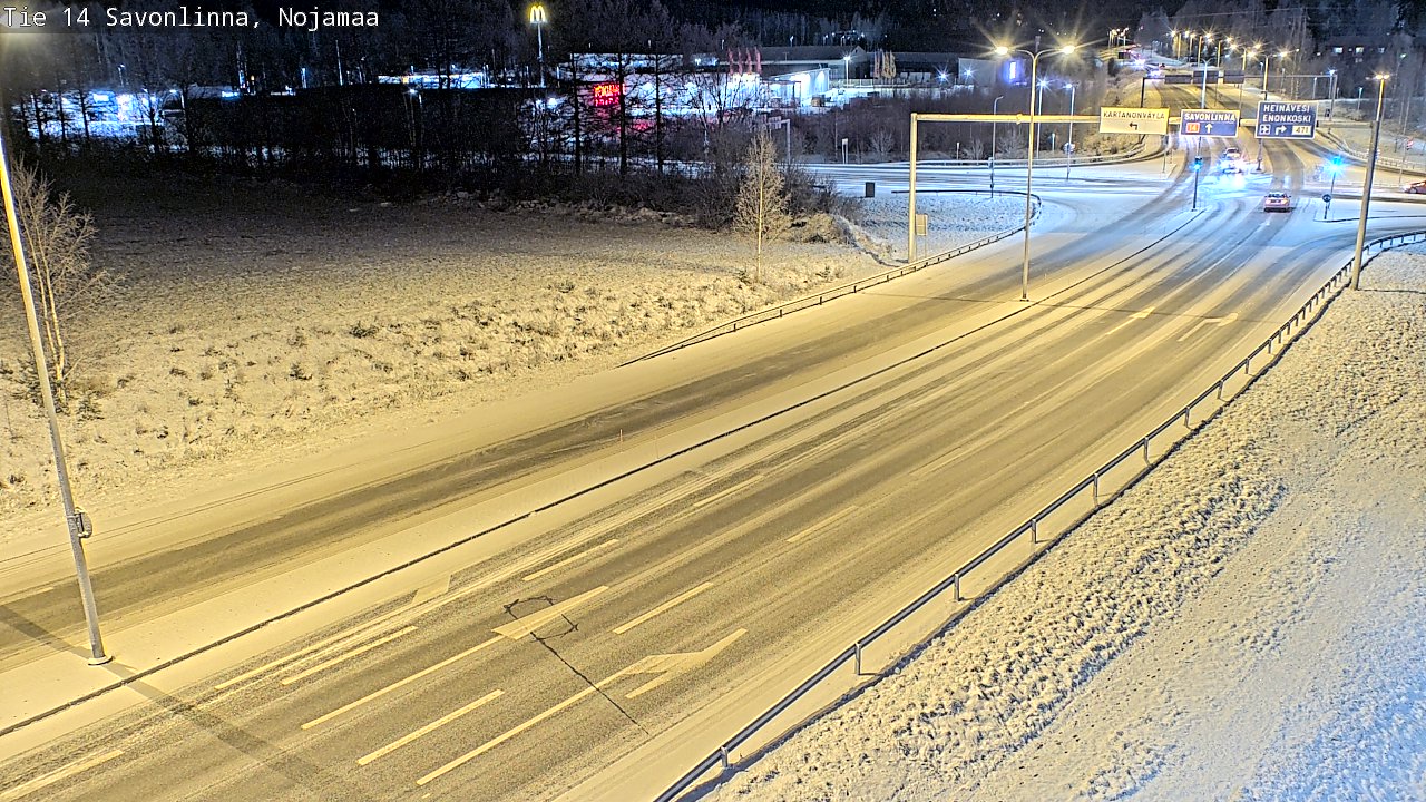 Kelikamerat Kuva Tie 14 Savonlinna, Nojanmaa, Savonlinna, Etelä-Savo