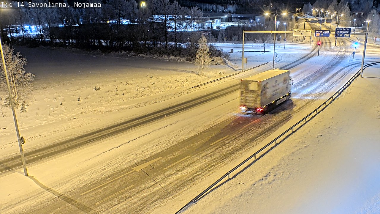 Kelikamerat Kuva Tie 14 Savonlinna, Nojanmaa, Savonlinna, Etelä-Savo