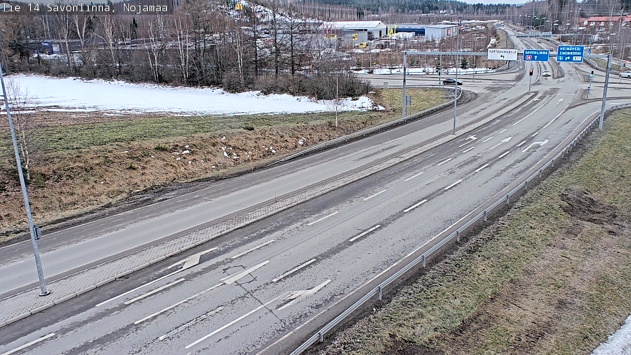 Kelikamerat Kuva Tie 14 Savonlinna, Nojanmaa, Savonlinna, Etelä-Savo