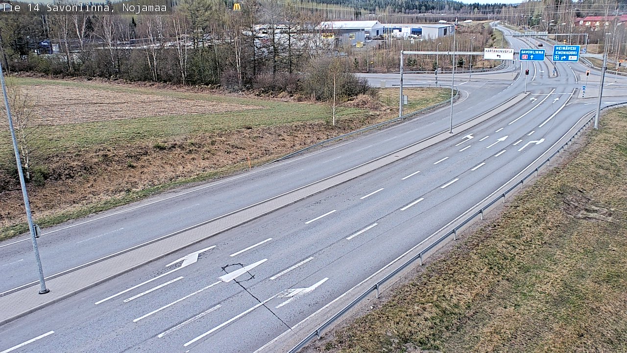 Kelikamerat Kuva Tie 14 Savonlinna, Nojanmaa, Savonlinna, Etelä-Savo