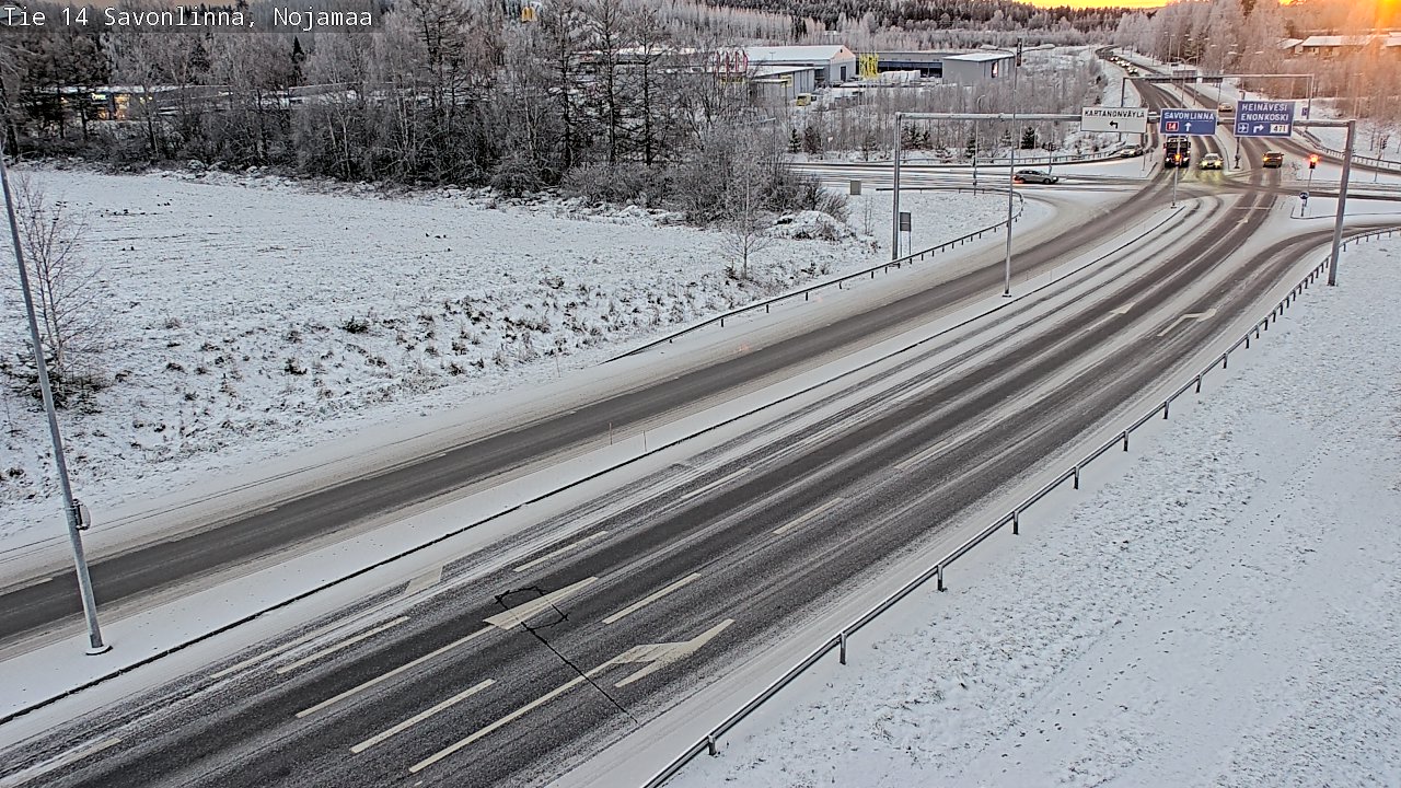 Kelikamerat Kuva Tie 14 Savonlinna, Nojanmaa, Savonlinna, Etelä-Savo