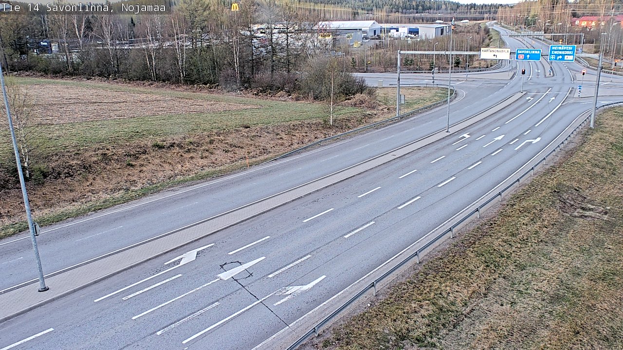 Kelikamerat Kuva Tie 14 Savonlinna, Nojanmaa, Savonlinna, Etelä-Savo