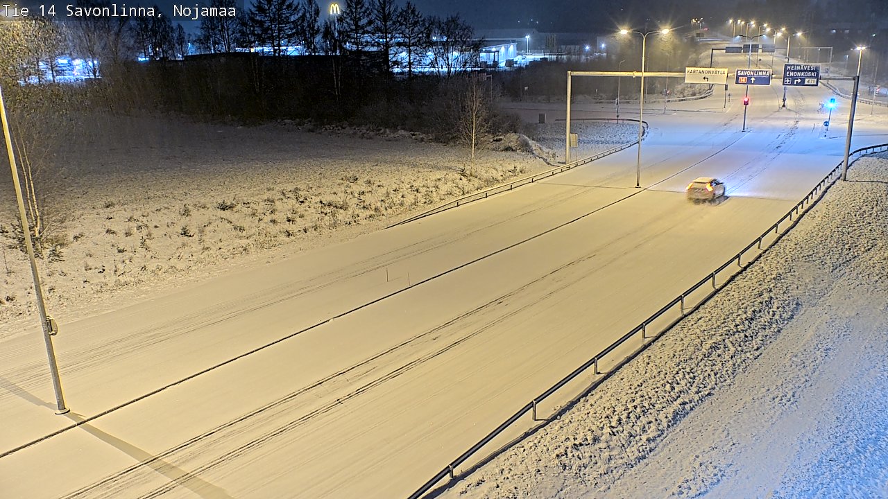 Kelikamerat Kuva Tie 14 Savonlinna, Nojanmaa, Savonlinna, Etelä-Savo