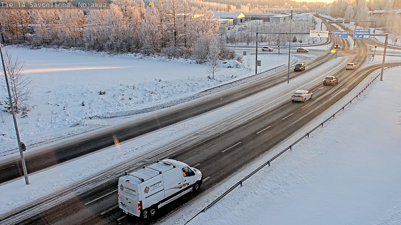 Kelikamerat Kuva Tie 14 Savonlinna, Nojanmaa, Savonlinna, Etelä-Savo