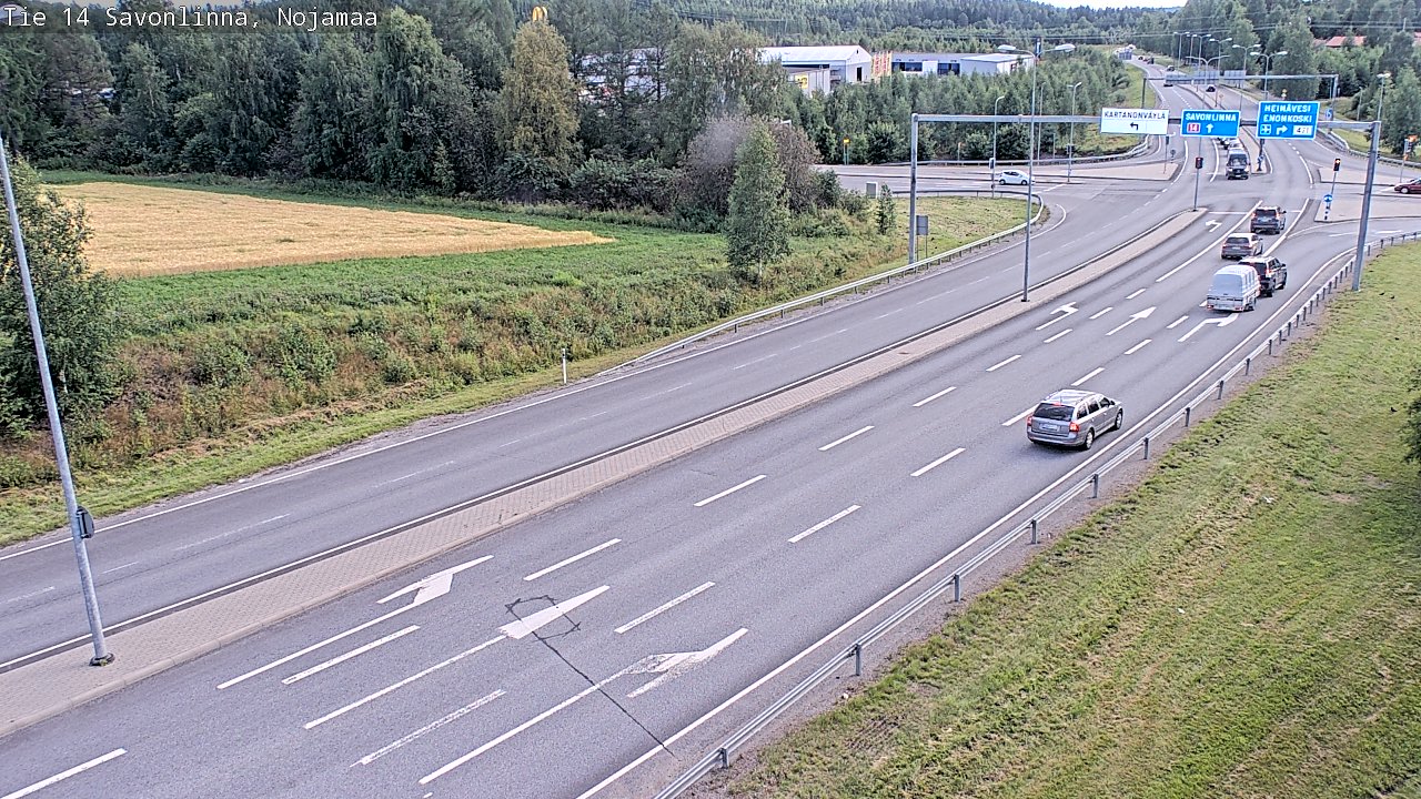 Kelikamerat Kuva Tie 14 Savonlinna, Nojanmaa, Savonlinna, Etelä-Savo