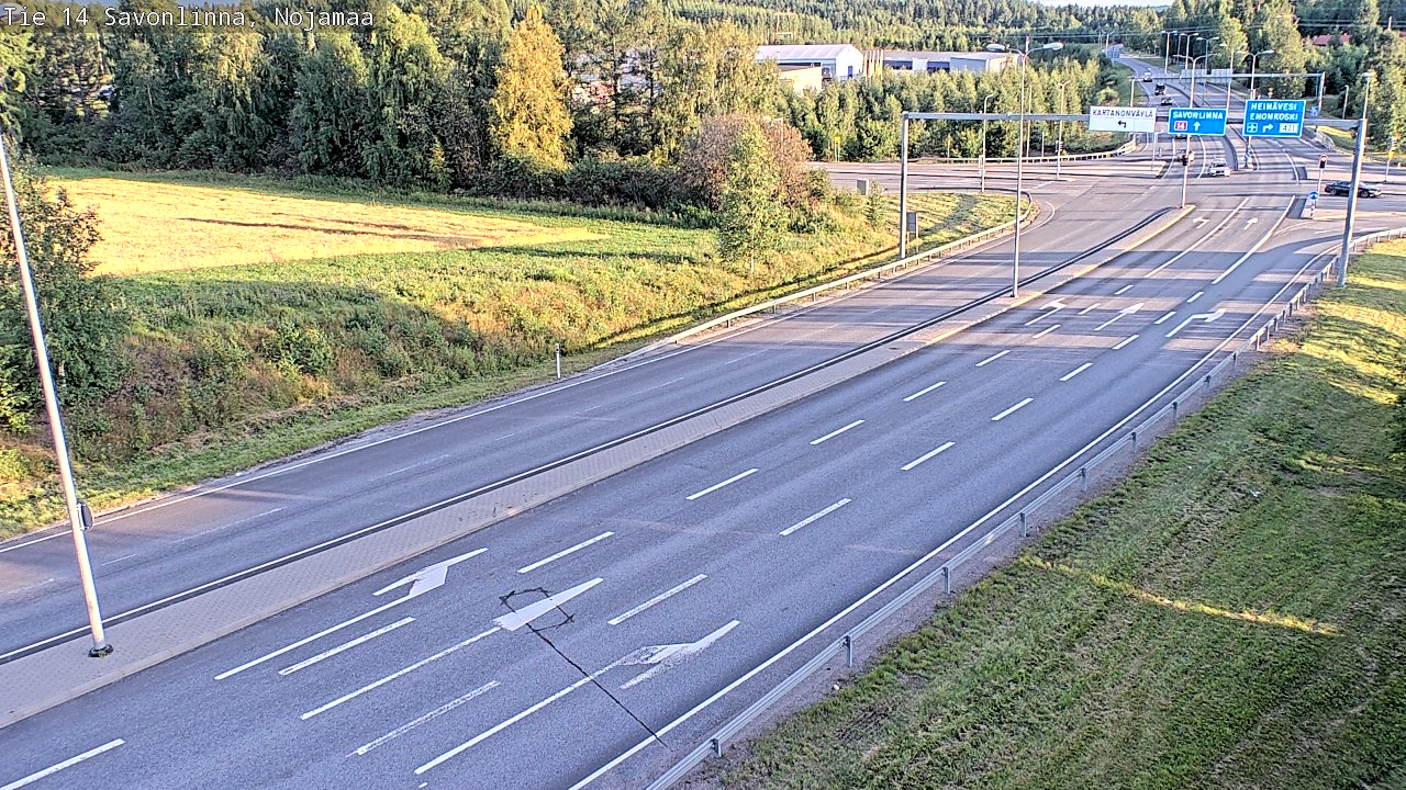 Kelikamerat Kuva Tie 14 Savonlinna, Nojanmaa, Savonlinna, Etelä-Savo