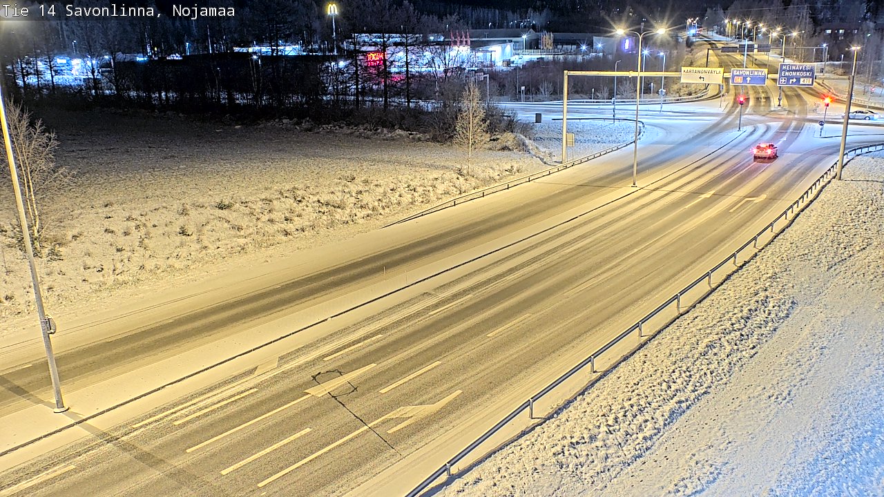 Kelikamerat Kuva Tie 14 Savonlinna, Nojanmaa, Savonlinna, Etelä-Savo