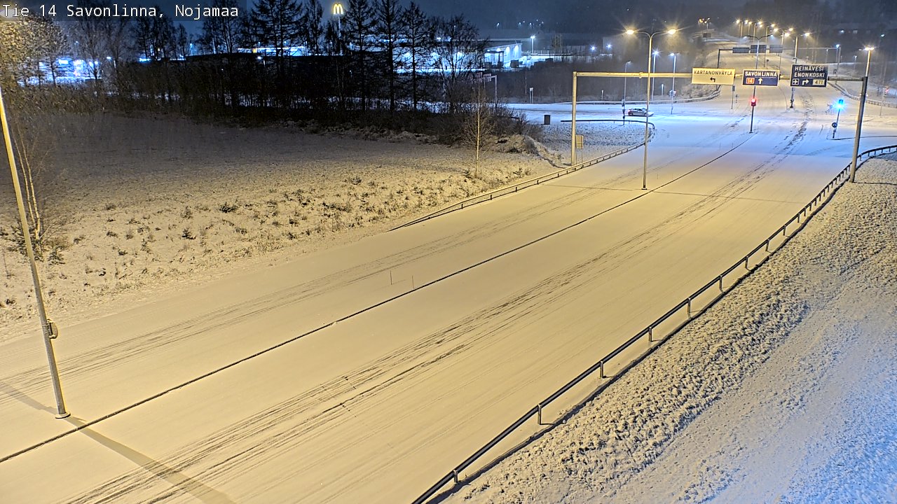 Kelikamerat Kuva Tie 14 Savonlinna, Nojanmaa, Savonlinna, Etelä-Savo