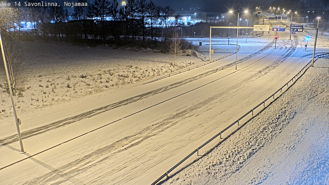 Kelikamerat Kuva Tie 14 Savonlinna, Nojanmaa, Savonlinna, Etelä-Savo