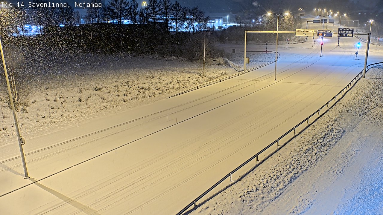 Kelikamerat Kuva Tie 14 Savonlinna, Nojanmaa, Savonlinna, Etelä-Savo