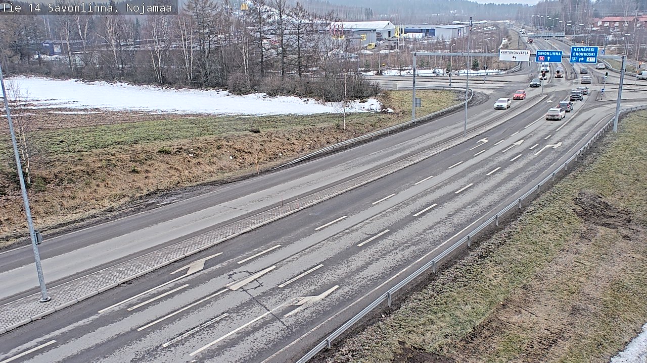 Weather Camera Image Road 14 Savonlinna, Nojanmaa, Savonlinna, Etelä-Savo