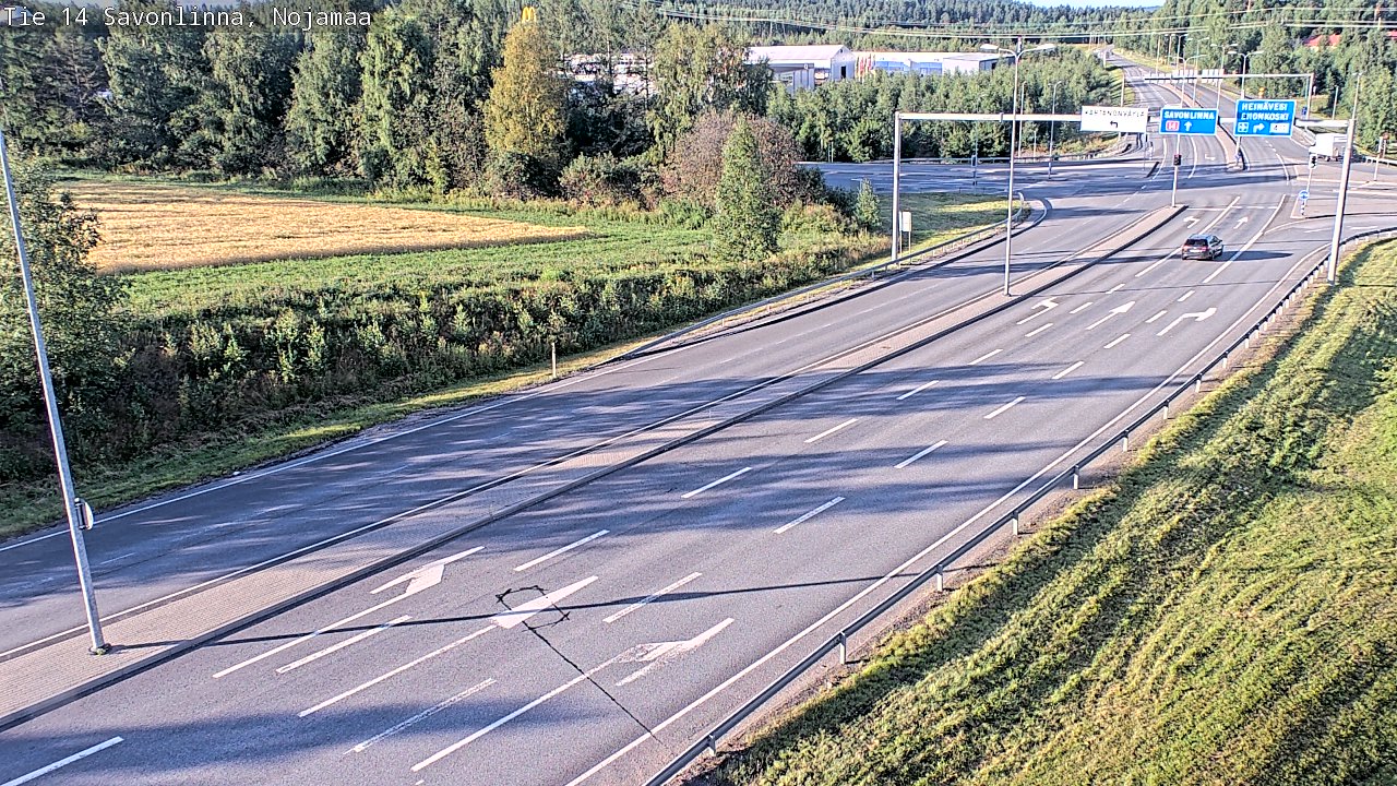 Kelikamerat Kuva Tie 14 Savonlinna, Nojanmaa, Savonlinna, Etelä-Savo