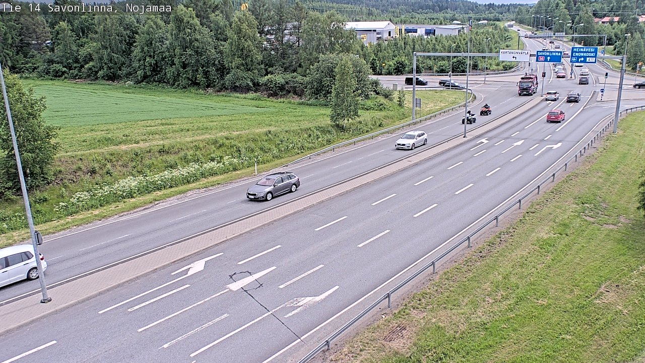 Kelikamerat Kuva Tie 14 Savonlinna, Nojanmaa, Savonlinna, Etelä-Savo